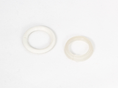 Faucet spout retainer rings and o-rings